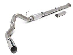 C&L Proven Ground Series 4-Inch Single Exhaust System with Polished Tip; Side Exit (15-20 3.5L EcoBoost F-150, Excluding Raptor & 19-20 Limited)