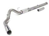 C&L Proven Ground Series 4-Inch Single Exhaust System with Polished Tip; Side Exit (15-20 5.0L F-150)