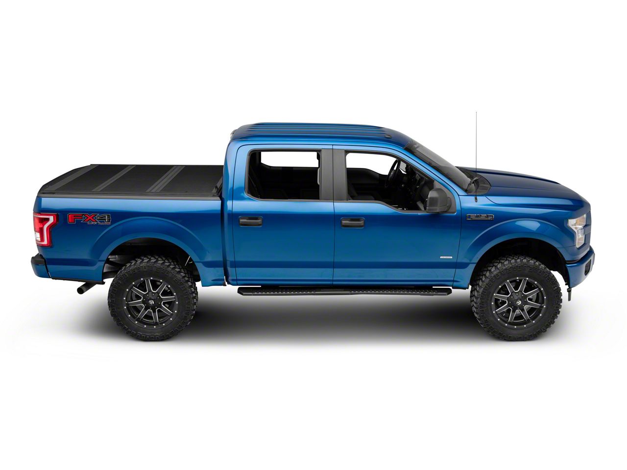 Proven Ground F-150 Low Profile Hard Tri-Fold Tonneau Cover T542738 (15 ...