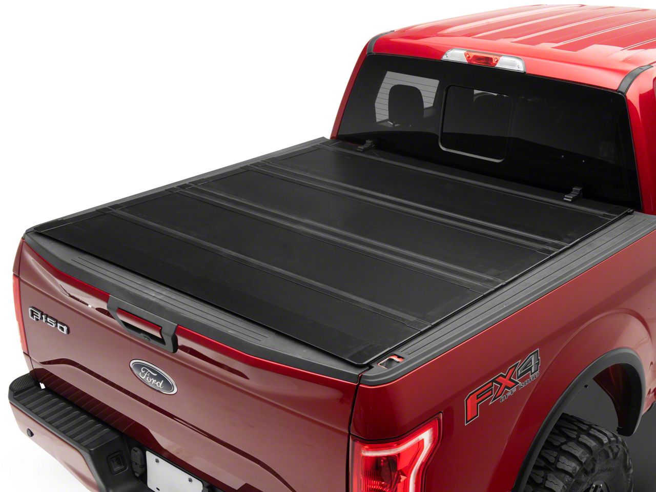 Proven Ground F-150 Low Profile Quad Fold Tonneau Cover T569096 (15-24 ...