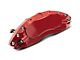 Proven Ground Brake Caliper Covers; Red; Front and Rear (12-14 F-150; 15-20 F-150 w/ Manual Parking Brake)