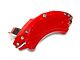 Proven Ground Brake Caliper Covers; Red; Front and Rear (21-24 F-150)