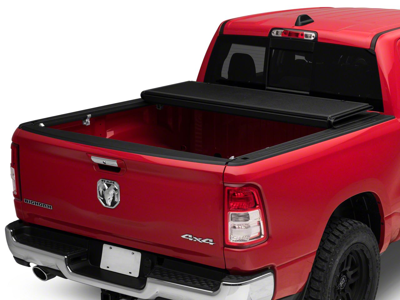 Proven Ground RAM 1500 Low Profile Hard Tri-Fold Tonneau Cover R110090 ...