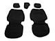 Proven Ground Premium Neoprene Front Seat Covers; Black (19-24 RAM 1500 w/ Bucket Seats & Center Console)