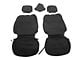 Proven Ground Premium Neoprene Front and Rear Seat Covers; Black (19-24 RAM 1500 Crew Cab w/ Bucket Seats & Center Console)