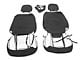 Proven Ground Premium Neoprene Front and Rear Seat Covers; Black (19-24 RAM 1500 Crew Cab w/ Bucket Seats & Center Console)