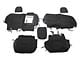 Proven Ground Premium Neoprene Front and Rear Seat Covers; Black (19-24 RAM 1500 Crew Cab w/ Bucket Seats & Center Console)