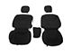 Proven Ground Premium Neoprene Front and Rear Seat Covers; Black (19-24 RAM 2500 Crew Cab w/ Front Bucket Seats)