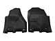 Proven Ground Precision Molded Front and Rear Floor Liners; Black (10-18 RAM 3500 Crew Cab)