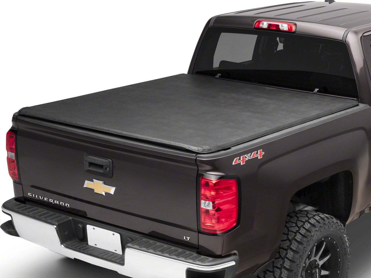 Proven Ground Sierra 1500 Locking Roll-Up Tonneau Cover S510039 (14-18 ...