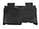 Proven Ground Precision Molded Front and Rear Floor Liners; Black (20-24 Sierra 2500 HD Crew Cab w/o Rear Seat Storage)