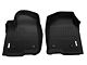 Proven Ground Precision Molded Front and Rear Floor Liners; Black (20-24 Sierra 3500 HD Crew Cab w/o Rear Seat Storage)