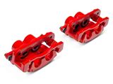 C&L Performance Front Brake Calipers; Red (07-18 Silverado 1500)