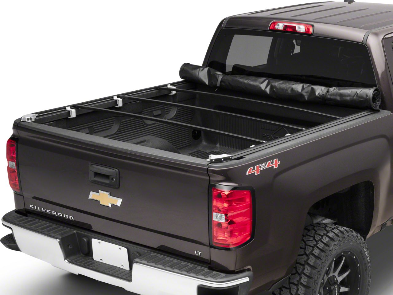 Proven Ground Silverado 1500 Locking Roll-Up Tonneau Cover S112602