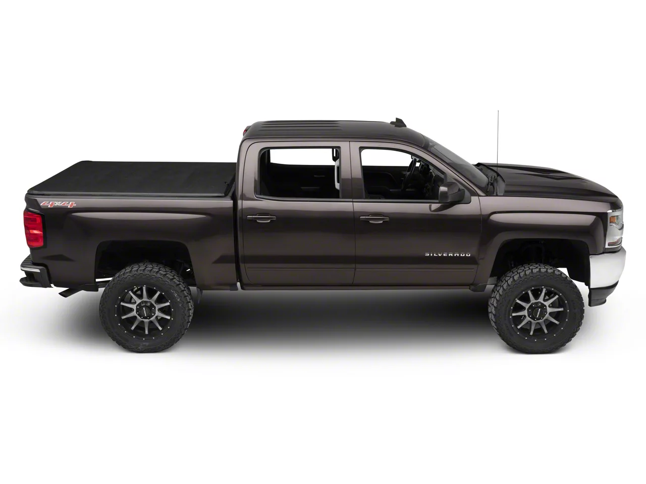 Proven Ground Silverado 1500 Locking Roll Up Tonneau Cover S112602 14 18 Silverado 1500 W 580 0320