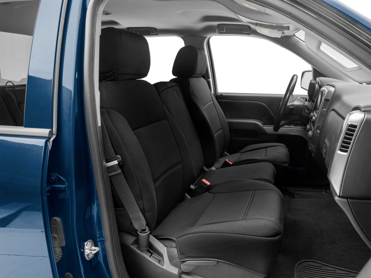  The Seat Shop Passenger 40 Portion (Split Bench) Bottom  Replacement Seat Cover - Medium Dark Pewter (Gray) Leather w/Graphite  Carpet Trim (Compatible with 1999 Chevrolet Silverado, GMC Sierra) :  Automotive