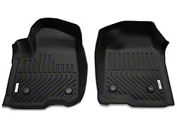 Proven Ground Precision Molded Front and Rear Floor Liners; Black (19-25 Silverado 1500 Double Cab w/ Rear Seat Storage)