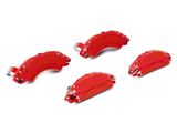 Proven Ground Brake Caliper Covers; Red; Front and Rear (19-25 Silverado 1500)