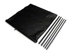 Proven Ground Locking Roll-Up Tonneau Cover (07-14 Silverado 2500 HD w/ 6.50-Foot Standard Box)