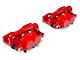 C&L Performance Front Brake Calipers; Red (08-20 Tahoe)