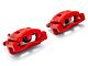 C&L Performance Front Brake Calipers; Red (08-20 Tahoe)