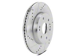 C&L Super Sport HD Cross-Drilled and Slotted 6-Lug Rotors; Front Pair (21-25 Tahoe, Excluding Police)