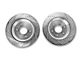 C&L Super Sport HD Cross-Drilled and Slotted 6-Lug Rotors; Rear Pair (21-24 Tahoe)