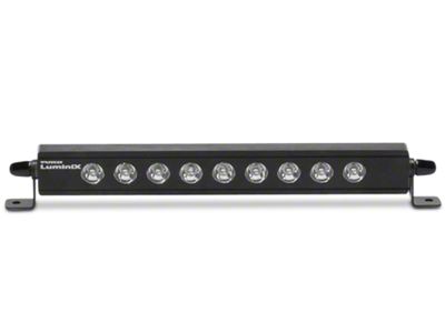 Putco 10-Inch Luminix LED Light Bar (Universal; Some Adaptation May Be Required)