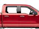 Putco Element Matte Black Window Visors; Front and Rear (21-24 F-150 SuperCrew)