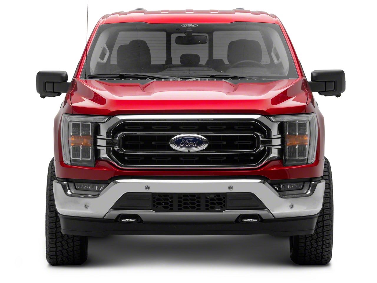 Putco F-150 Hex Shield Lower Bumper Grille Insert; Black 83171 (21-23 F ...