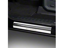 Putco Stainless Steel Door Sills with F-150 Logo (21-25 F-150 Regular Cab, SuperCab)