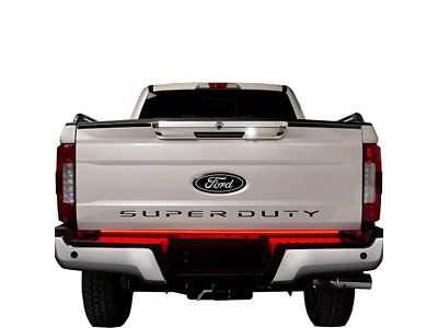 Putco Blade LED Tailgate Light Bar; 60-Inch; Red/Amber/White (23-24 F-250 Super Duty w/ Factory Halogen Tail Lights)