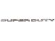 Putco Stainless Steel Tailgate Insert Letters (20-22 F-250 Super Duty)