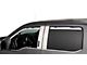 Putco Element Chrome Window Visors; Front and Rear (17-22 F-350 Super Duty SuperCrew)