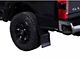 Putco Solid Mud Skins with Super Duty Logo; High-Density Polyethylene; Front (23-24 F-350 Super Duty SRW)