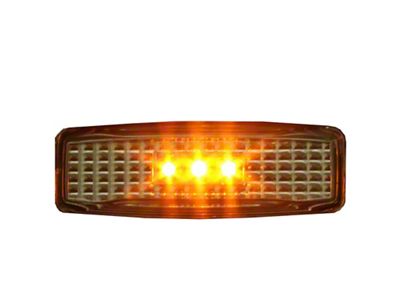 Putco LED Fender Marker Lights; Clear (94-02 RAM 3500 DRW)