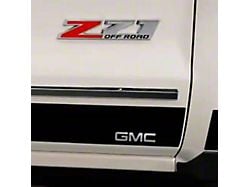 Putco Black Platinum Rocker Panels with GMC Logo (19-25 Sierra 1500)