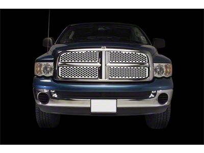 Putco Designer FX Honeycomb Upper Overlay Grille; Polished (03-06 Sierra 2500 HD)