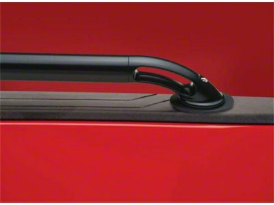 Putco Locker Side Bed Rails; Black (99-06 Sierra 2500 HD w/ 6.50-Foot Standard Box)