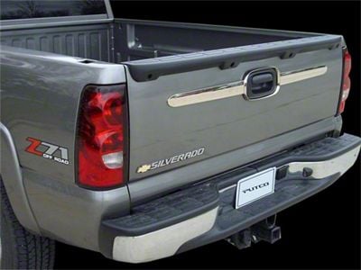 Putco Tailgate Trim Accent; Chrome (01-06 Sierra 2500 HD)