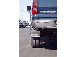 Putco Form Fitted Mud Skins; Rear (03-06 Silverado 3500 HD SRW w/ OEM Fender Flares)