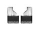 Putco Hex Shield Series Mud Flaps; Brushed; Rear (15-19 Silverado 3500 HD DRW)