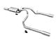 Pypes Violator Dual Exhaust System with Polished Tips; Rear Exit (10-24 5.3L Silverado 1500)