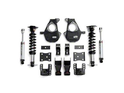 QA1 Double Adjustable Lowering Kit; 4 to 6-Inch (07-16 2WD Sierra 1500 w/ Stock Cast Steel Control Arms)