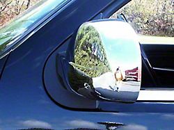 Full Mirror Covers; Chrome (07-13 Silverado 1500)