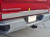 Tailgate Accent Trim; Stainless Steel (19-25 Silverado 1500)