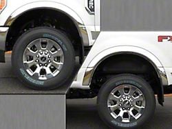 Wheel Well Fender Trim Molding; Stainless Steel (17-22 F-250 Super Duty)