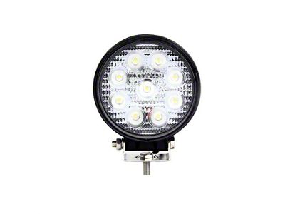 Quake LED 4-Inch Work Light; Flood Beam (Universal; Some Adaptation May Be Required)