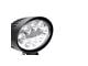 Quake LED 5.50-Inch Pulsar Series Work Light; 24-Watt; Flood Beam (Universal; Some Adaptation May Be Required)