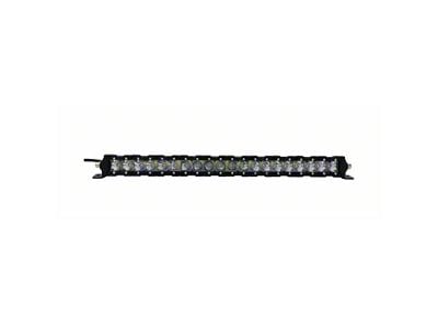 Quake LED 33-Inch Monolith Slim Series Single Row LED Light Bar; Super Spot Beam (Universal; Some Adaptation May Be Required)